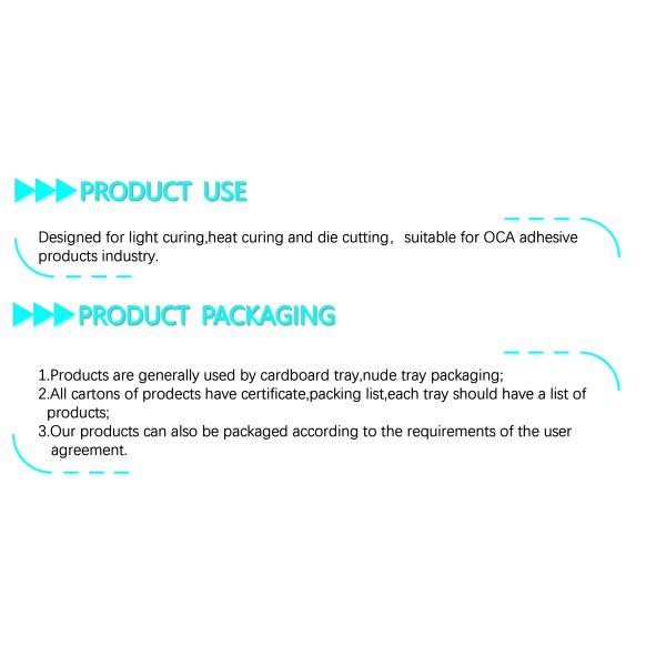 23μm PET Silicone Release Film For OCA Special Type