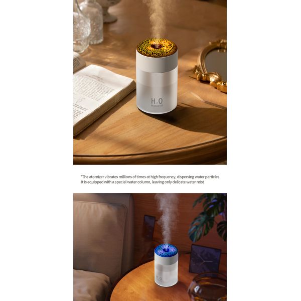 Color Changing Light Ultrasonic Humidifier Auto Shut Off For Home And Office