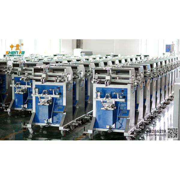 Semi-Automatic Screen Printing Machine with 220V Power and 1 Year Warranty for Round Oval Flat Bottles