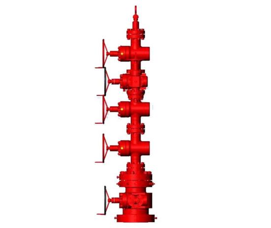 API Wellhead Platform Equipment Sulfuring Against Wellhead Assembly