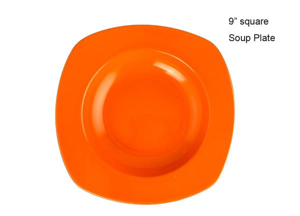 11 8.75 Plate Porcelain Glazed Dinnerware Sets 20 Piece 220ml