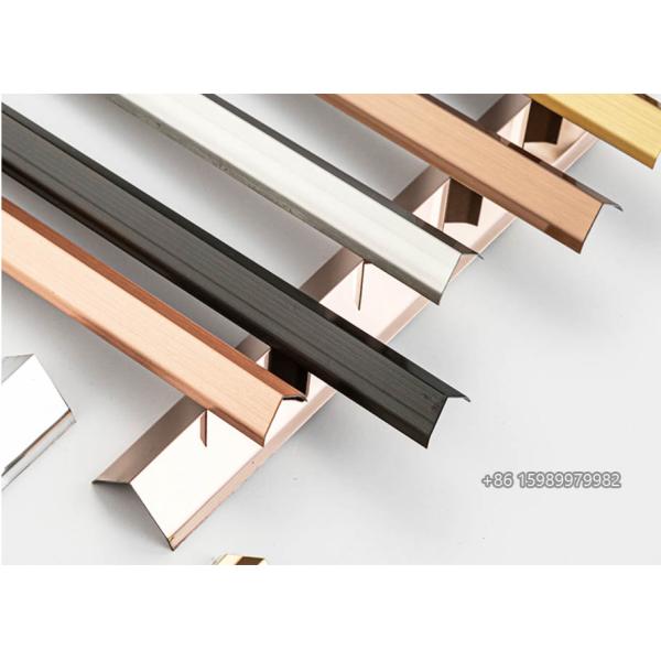 Commercial Metal Stainless Steel Corner Guards L Shape 12X12Mm