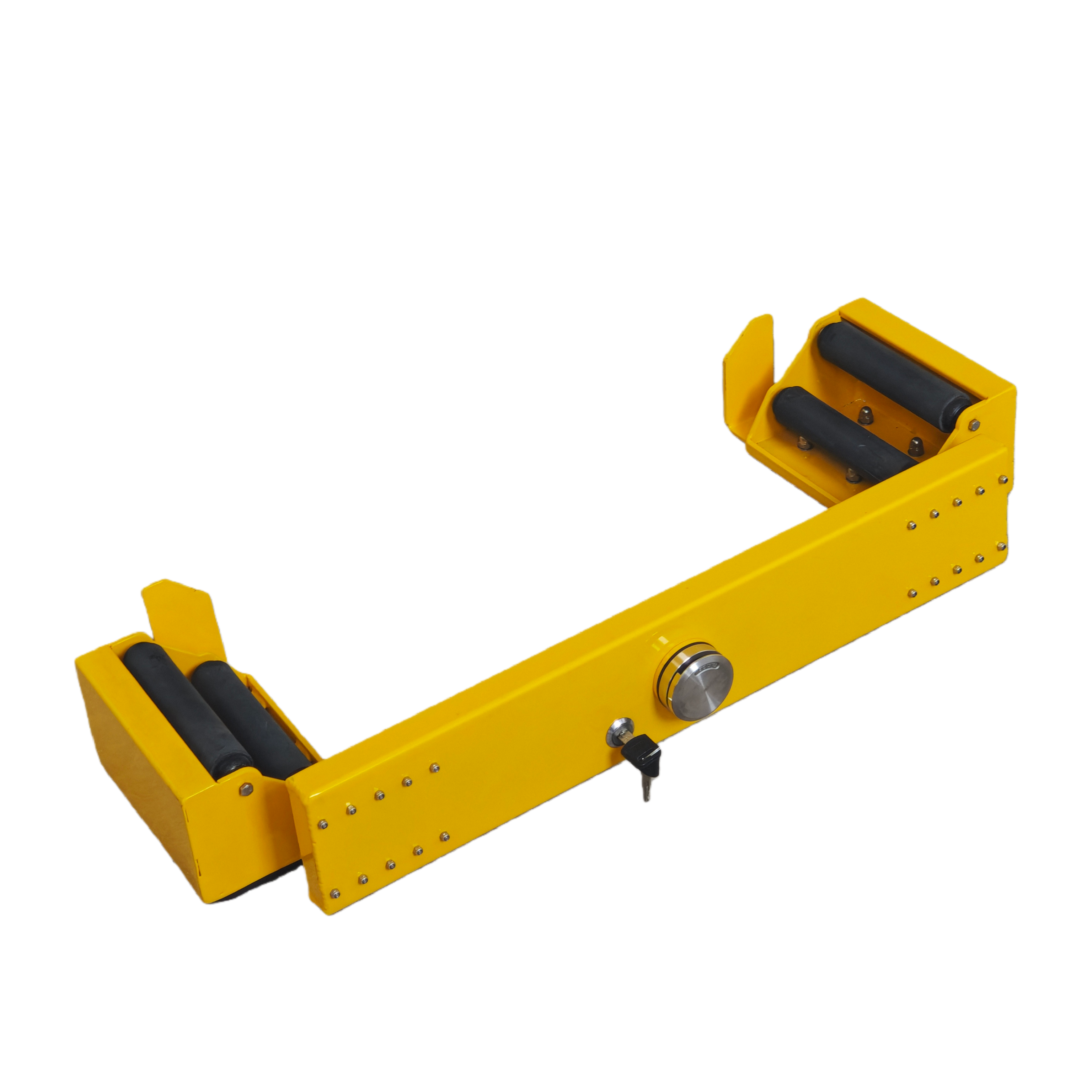 Electrostatic Spraying 5kg Wheel Lock Parking