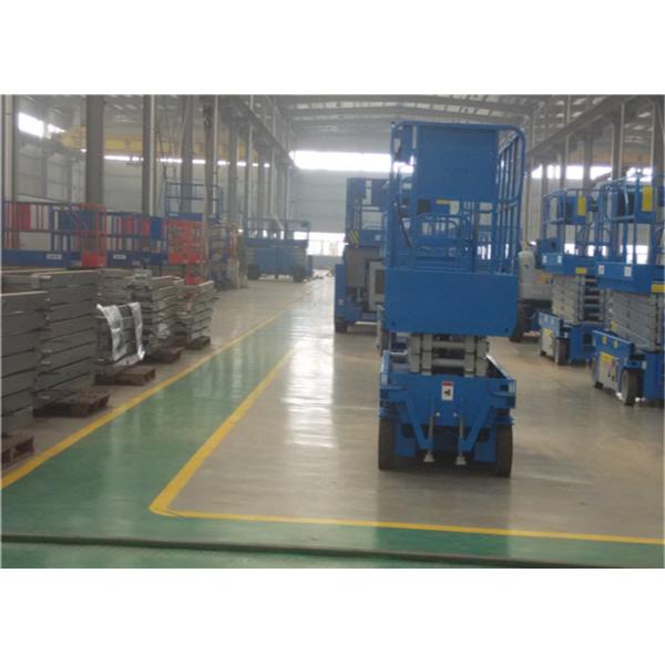 Elevation Hydraulic Scissor Lift Compact Outdoor Multiple Purpose 2.42*0.83*2.37m