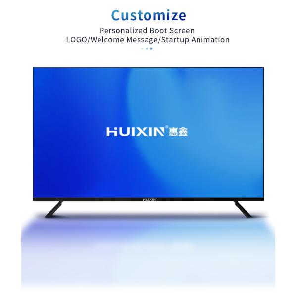 OEM/ODM 32inch Borderless Smart TV -  A+ LCD Panel Ultra Slim Bezel 2K/4K UHD Display Commercial Sizes TVs