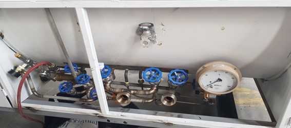 Задерживающий клапан изоляции нержавеющей стали пневматический криогенный - соединение SW