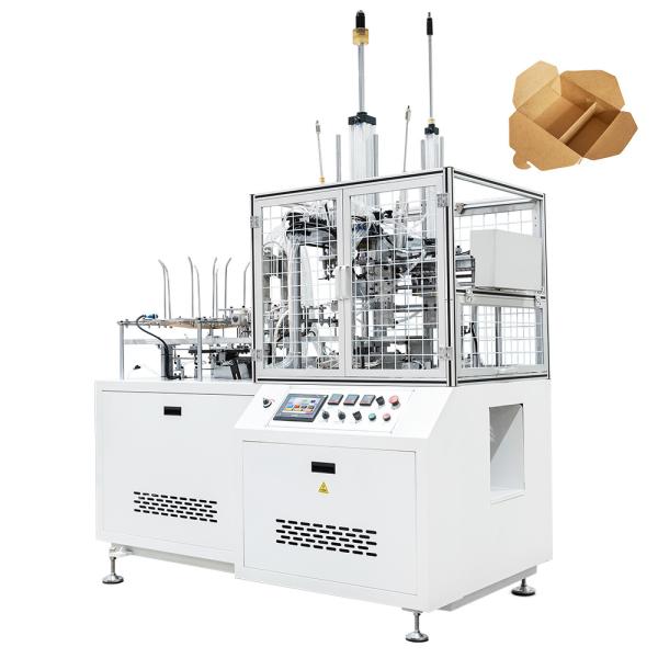 Automatic Lunch Box Making Machine / Disposable Paper Box Making Machine