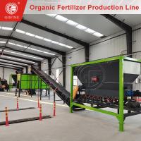 Machine à engrais organique pour chaîne de production de compostage des déchets solides municipaux (DSM)