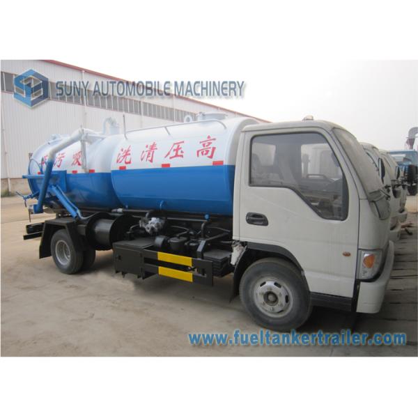 JAC 6000 L 141hp Vacuum Tank Truck Water Cleaning Tank Truck