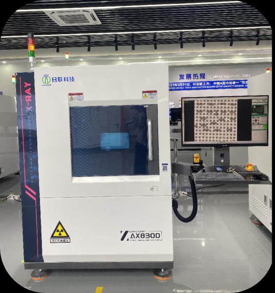 IHDR Algorithm Enhanced BGA & PCBA X-ray Inspection UNICOMP AX8300 Ultra-Clear Defect Visualization
