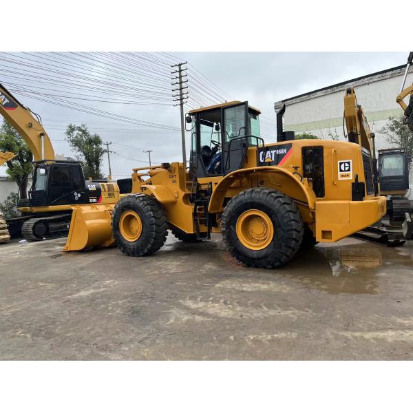 CAT 966H Used Loader with Liyuan Hydraulic Cylinder in Good Condition