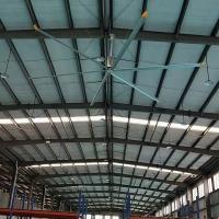 BLCD Motor Drive Tipo 5.0m 16FT caixa de engrenagens Industrial HVLS ventilador de teto para armazém