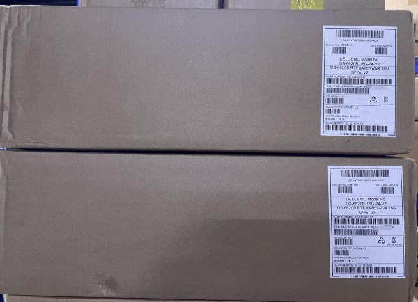 DS-6620B BR-G620-24-16G-F DELL EMC FC Switch 16GB com 24 portas ativas