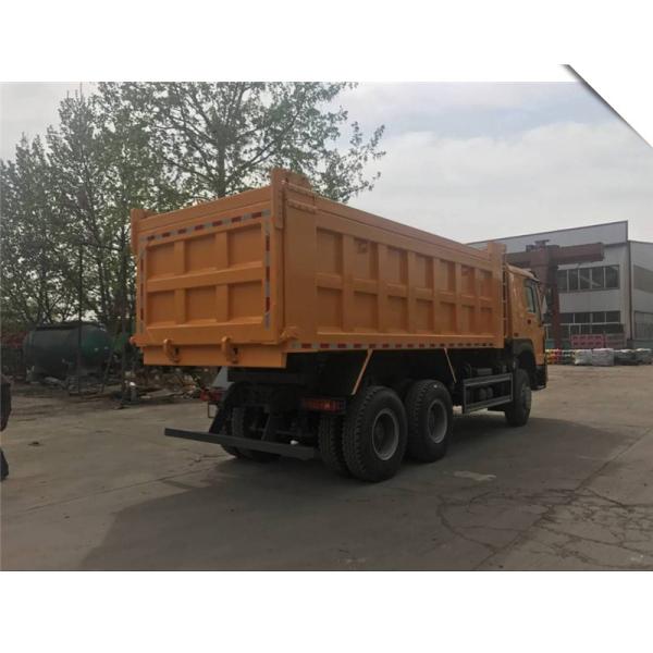 336/371hp Howo 6x4 Dump Truck , 41-50 Ton Sand Tipper Truck 3800+1400mm Wheel Base: