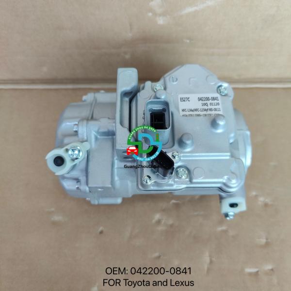 042200-0841 Compresor de CA para vehículos eléctricos para Toyota y Lexus