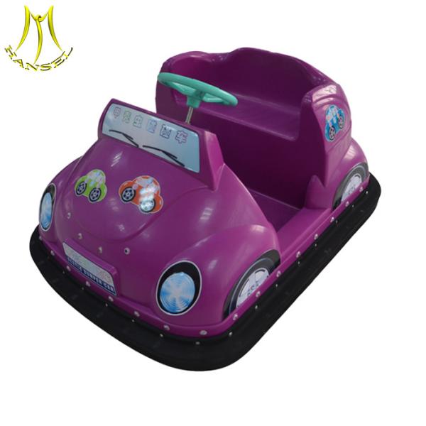 Hansel amusement outdoor for sale electric kid car bumper car with two seats