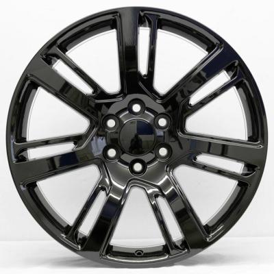 Black Silver Cadillac Replica Wheels 22 Inch 4738 Fit Chevy Tahoe Sierra Yukon Escalade