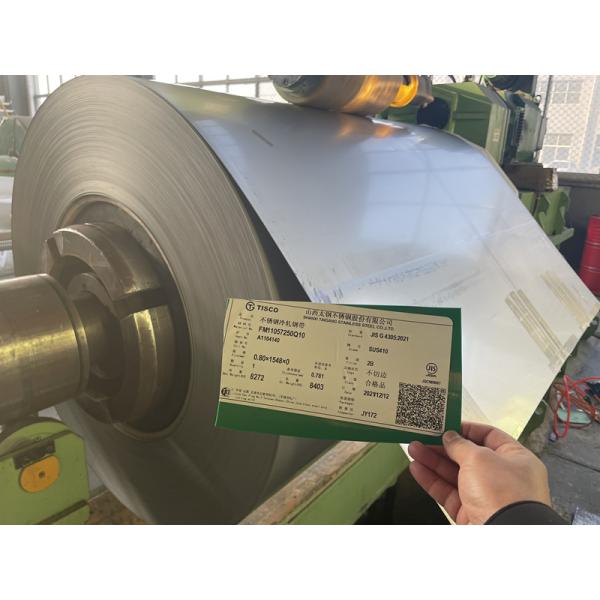 Martensitic Stainless Steel Strip AISI 410 EN 10088 1.4006 DIN X12Cr13