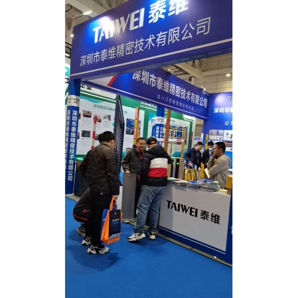 1 Way Full Height Sliding Turnstile Gate Fully Automatic Full Height Pedestrian Turnstiles