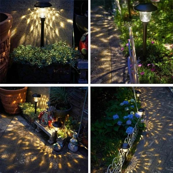 Outdoor Courtyard Path Solar LED Garden Lights Decorative Waterproof