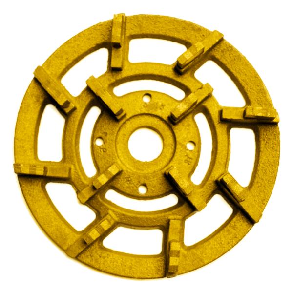 Металлическая связь бриллиантовая шлифовальная плита для гранитного камня 6 