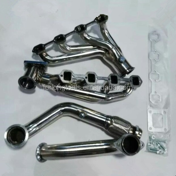 OEM Размер Универсальный двигатель НЕРЖЕЛЕННАЯ СТЕЛЬ ИЗУПРЕДЕННЫЙ МАНИФОЛД FIT MUSTANG 86-93 5.0L V8 302 T4 TURBO Горячая статья