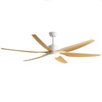 Ventilateur de plafond décoratif d'intérieur de 66 pouces d'usine avec lumière LED, ventilateur à 3 couleurs changeantes avec lumière