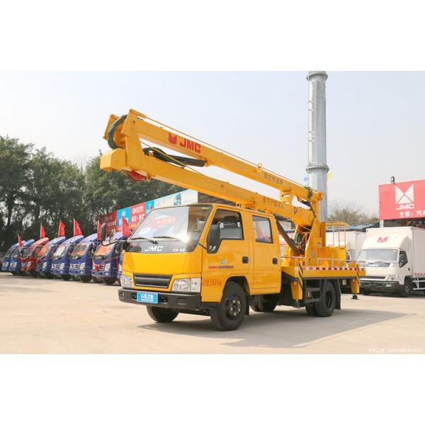 16M-30M Diesel Crane Truck with Manual Transmission Folding Arm Aerial Work Truck