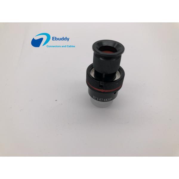 Conector de la aviación de 4 Pin Ciruclar, conector de cable de datos XY14T4KHP para el espacio aéreo