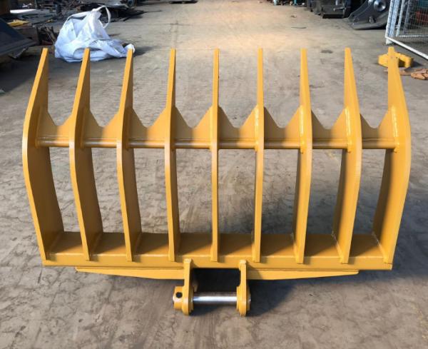 Customized Mini Digger Land Rake , Excavator Landscape Rake For PC50