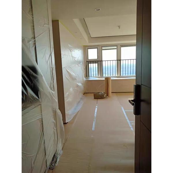 Wear Resistant Floor Protection Paper , Breathable Floor Surface Protection