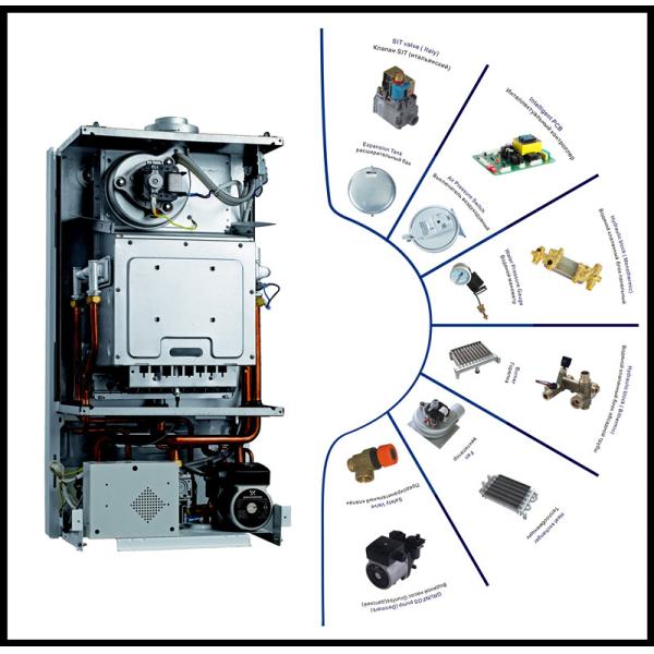 Efficient Environmental Protection Home Gas Boiler Durable For Room Heating