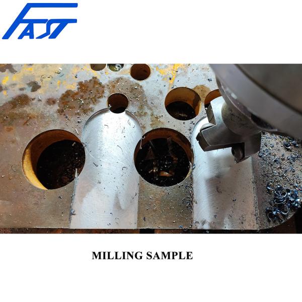 Construction Structure High Speed CNC Plate Drill Machine For Flanges 1000*1000mm