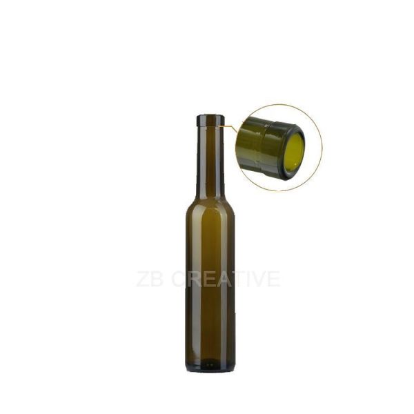 200ml Bar Top Antique Empty Green Wine Bottles 260G For Mini Drinks & Gifting 1107C