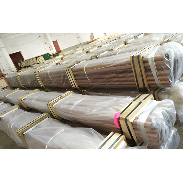 Le tuyau de cuivre Cuni 70/30 de nickel de C71500 2mm a soudé le transfert de chaleur de cuivre de tube de nickel