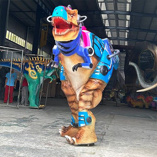 Animatornic Props Customizable Armed Dinosaur Mascot Costume Light Weight
