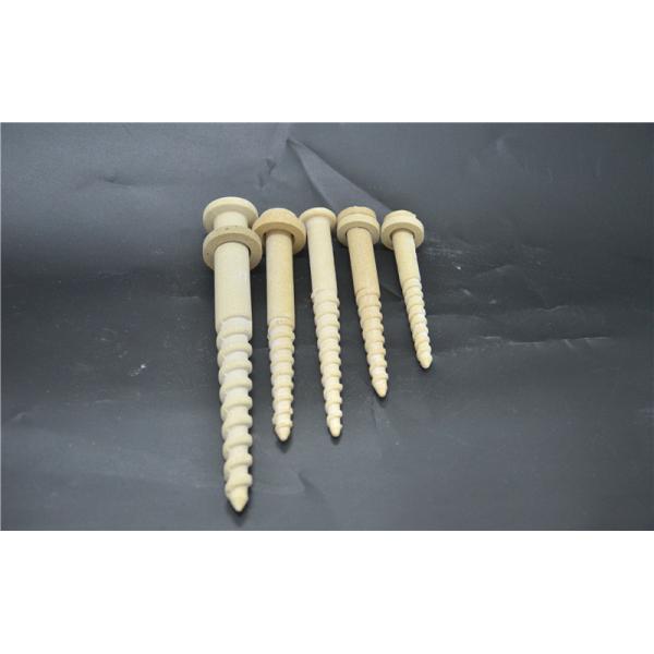 Heat Resistance Refractory Kiln Furniture Aluminium Oxide Ceramic Furnace Nail