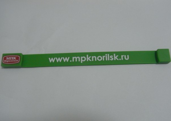 Тип красных/зеленого цвета USB памяти ручки высокоскоростной компактный силикона браслета