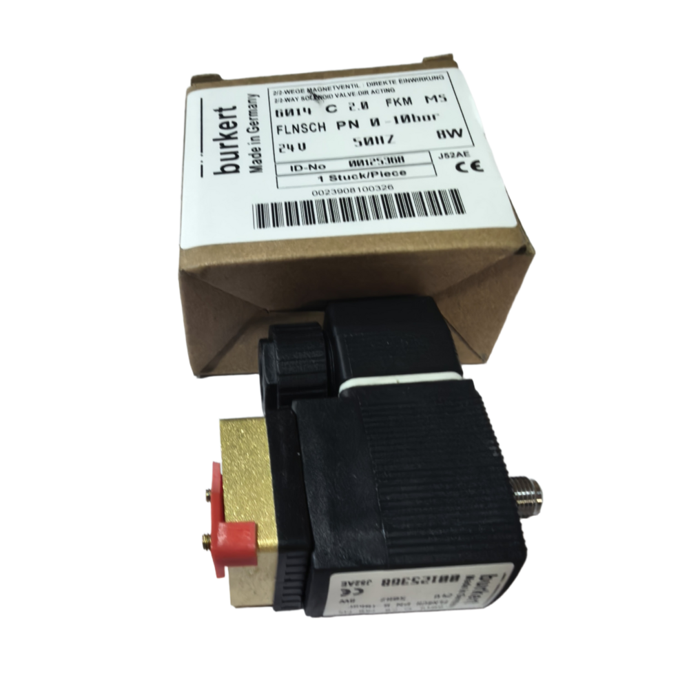 6014 Brass Pneumatic Solenoid Valve 3 Way Normally Closed Pressure Range 0 To 16 Bar Designed For Industrial Pneumatic Systems