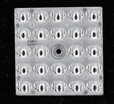 TIPO III-M Lente de luz LED de rua de alta potência, Lente multi-LED com placa de PCB