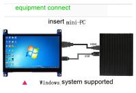 4Module d'affichage TFT de 0,3 pouces avec PCBA, résolution 800X480, interface HDMI 400c/D