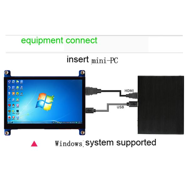 4.3 дюймовый TFT дисплейный модуль с PCBA, разрешение 800x480, интерфейс HDMI 400c/D