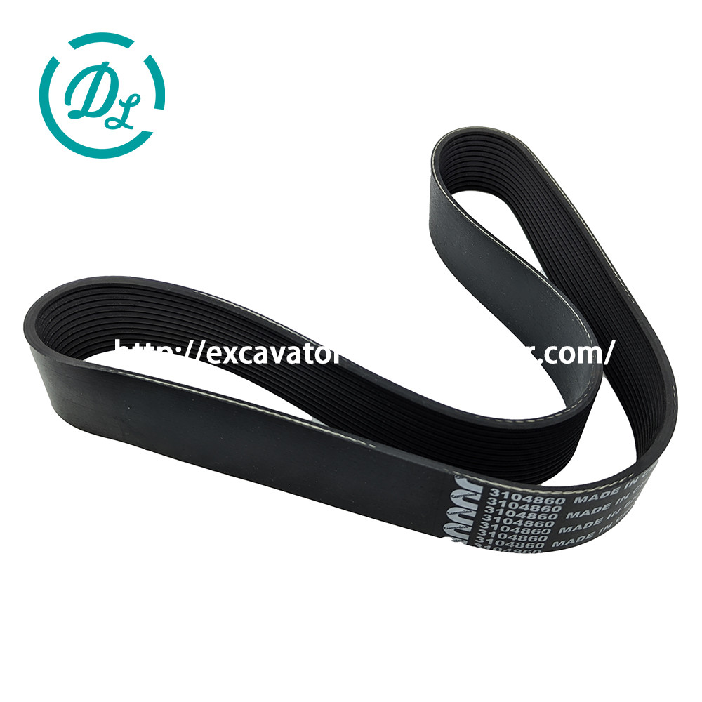 EexcavaStart Cummins QSX15 V Ribbed Belt 3104860 3681796 12PK1010