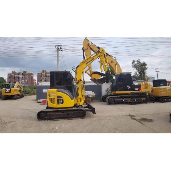 Mini Komatsu PC50 Excavator 0.2m3 Bucket Capacity 100% Ready Excellent Condition