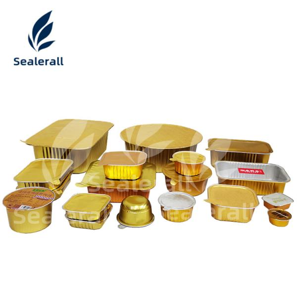 Aluminum Foil Bowl Stainless Steel Tray Sealing Machine Automatic Tray Sealer