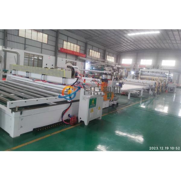Site Installation Wide PP PE Sheet Thick Board Extrusion Production Line for B2B Markets