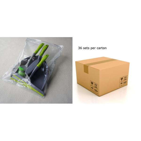 TPR 3 в 1 Dustpan набора щетки чистки кухни