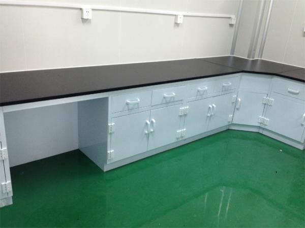 Colorful Modular Laboratory Furniture Epoxy Resin Coating Steel Frame