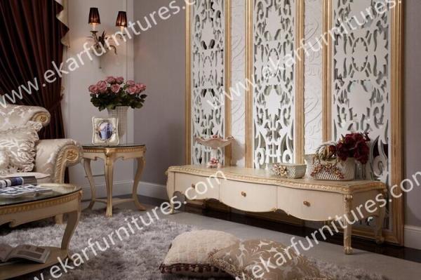 TV Stands Wooden Furniture marble tv stand living room furniture China Supplier FTV-103