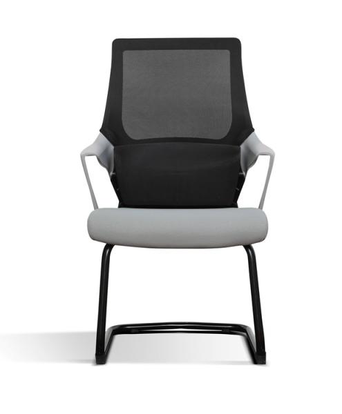 Executive  Chairs Office Furniture, Metal Frame Breathable Mesh Upholstered Seat Guest Reception Visitors Meeting Chair